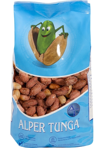 Alper Tunga Kavrulmuş Tuzlu Yer Fıstığı 1 KG