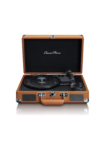 Classic Phono Tt-10bn, Hoparlörlü Pikap, Kahverengi Standart