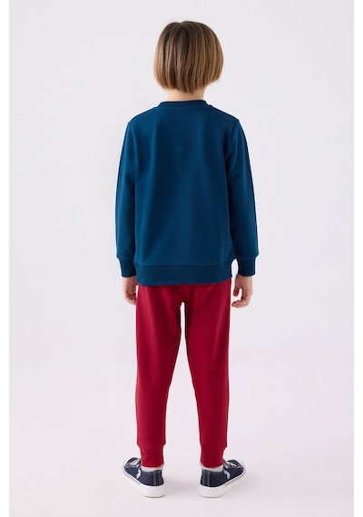 U.s. Polo Assn. Erkek Çocuk İndigo Pijama Takım 50299430-vr028 İndigo