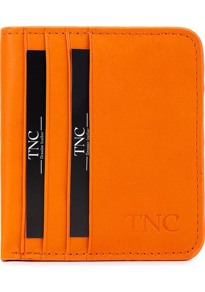 Tamer Tanca Unisex Hakiki Deri Turuncu Kartlık 688 4052 Krtlk Sk25-26 Turuncu Turuncu