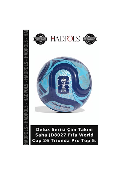 Delux Serisi Çim Takım Saha Jd8027 Fıfa World Cup 26 Trionda Pro Top 5. Çok Renkli