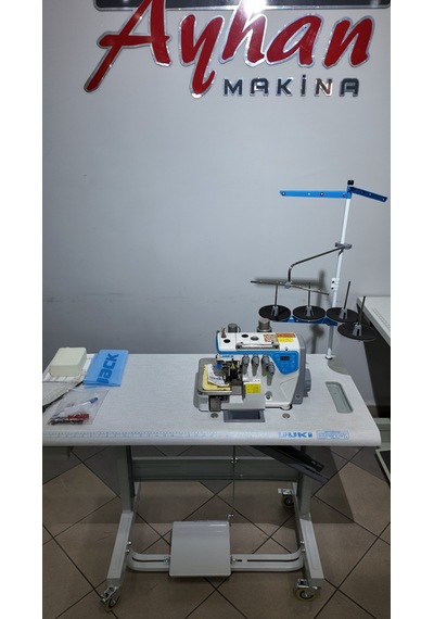 Jack C3-4 4 İplik Full Otomatik Overlok Makinası 5800 Devir Yok