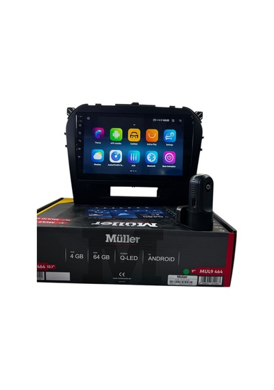 Suzuki Vitara 2015-2022 Müller 4-64 Profesyonel Oem Multimedya 9"