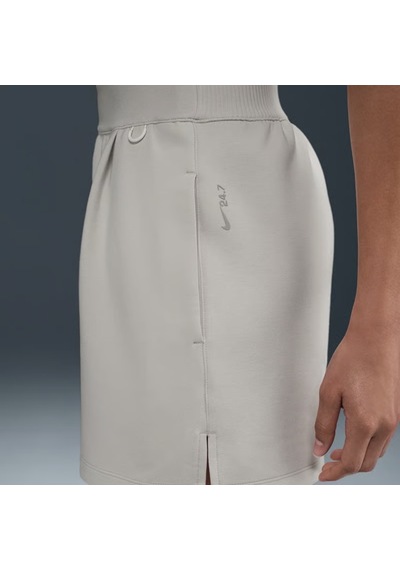 Nike 24.7 Dri-fıt Short Soft Knit Yumuşak Kumaş Kadın Bej Şort-sportxstore