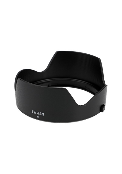 Ew-83n Lens Parasoley Canon Rf 24-105mm F/4l Is Usm İle Uyumlu Yansıma Ve Parlama Önleyici Lens Hood Dayanıklı Abs Malzeme Ters Takılabilir Kompakt Tasarım