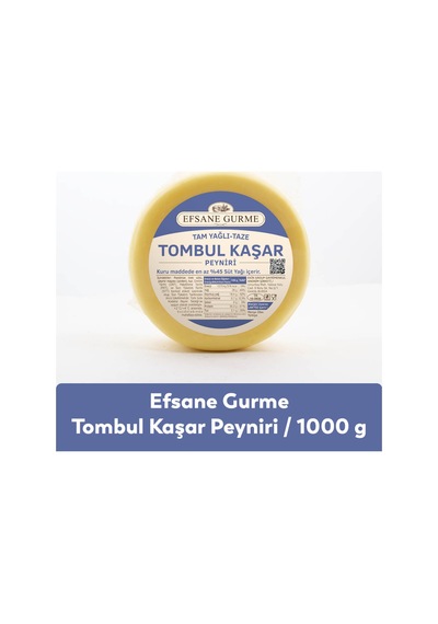 Efsane Gurme Taze Tombul Kaşar 1 Kg