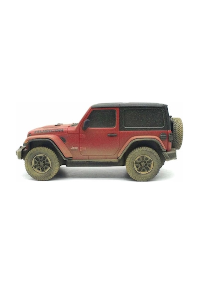 32021 Kumandalı Jeep Wrangler Rubicon Muddy 1:24