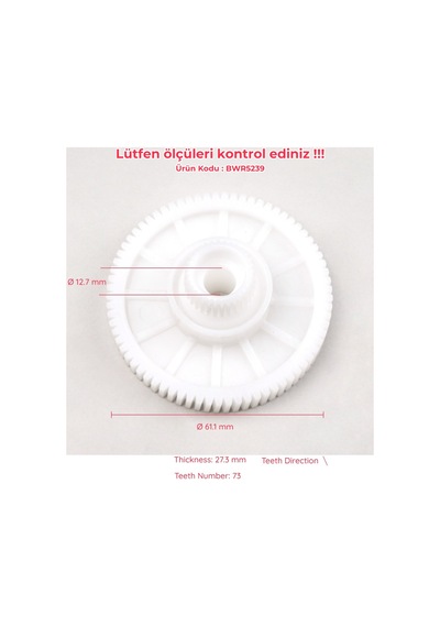 Cam Kriko Motor Dişlisi 51338205633 Bmw E38 7 Series 740 750 İçin Standart