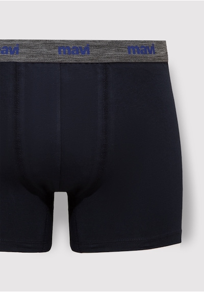 Mavi - Lacivert Basic Boxer 0911178-70500 Lacivert