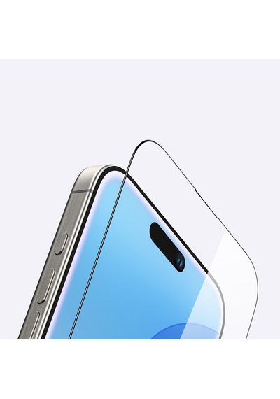 Apple Uyumlu   iPhone 16 Pro Max Amazingthing Radix Parmak İzi Bırakmayan Temperli Cam Ekran Koruyucu Şeffaf