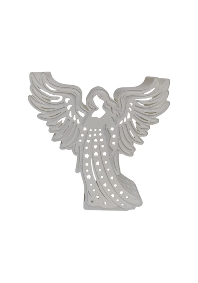 Işıklı Melek Figürü Tealight Dahil Dekoratif Aydınlatma