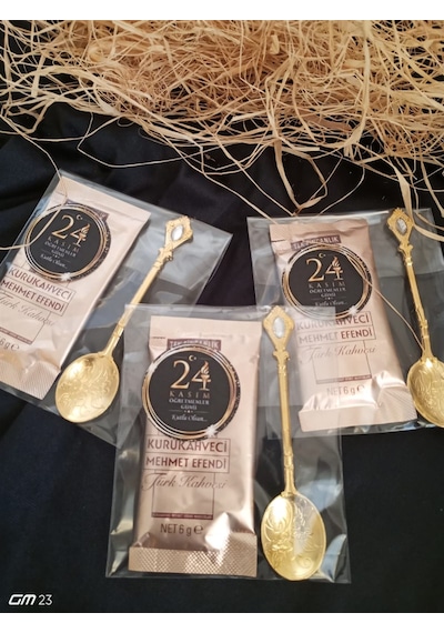 Farklı Market Öğretmenler Günü Altın Kaşık Kahve 7 Adet