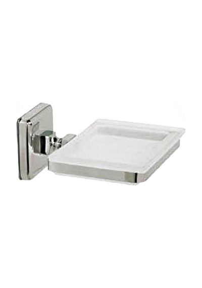 Çelik Banyo Kumru Banyo Aksesuarı Sabunluk Gümüş