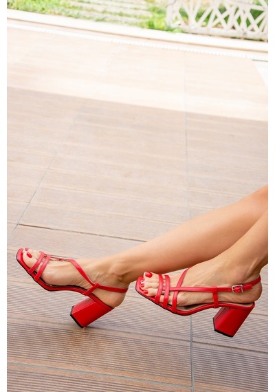 Fox Shoes Kırmızı Kadın Topuklu Ayakkabı H922741009