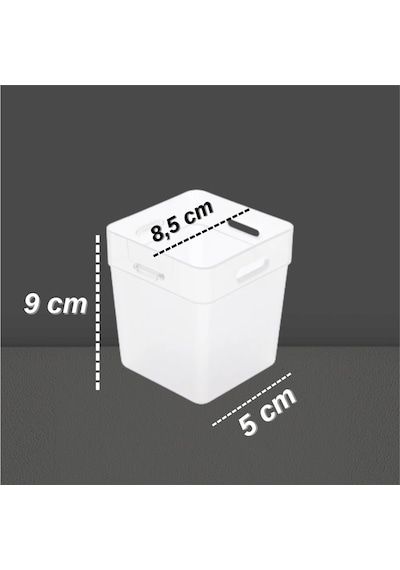 Buzdolabı Kapak İçi Organizer Kutu 6'lı Set Mutfak Düzenleyici Buzdolabı Organizer Diğer