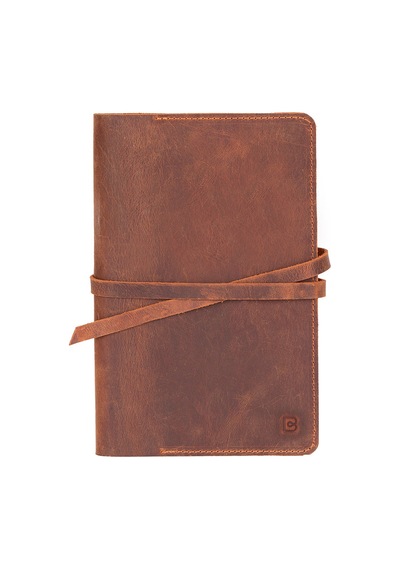 Bloom Scribe Wrap Moccasin A5 Hakiki Deri Defter Kılıfı