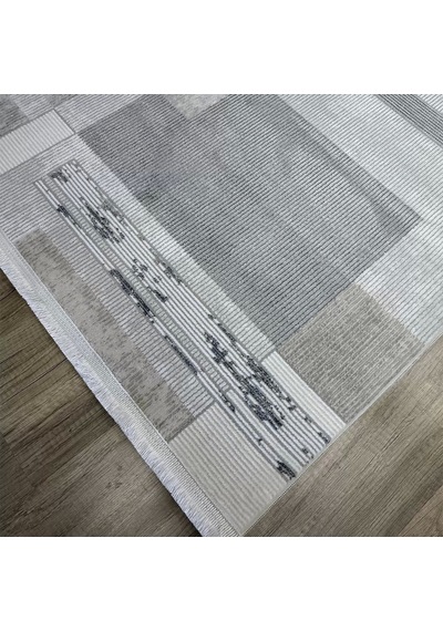 Hoom Rugs Grandy 4694 Antrasit Modern Halı Krem Antrasit