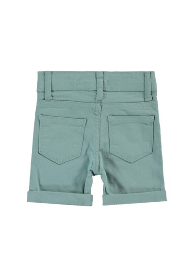 Tommiks Kids Gabardin 6-24 Ay Şort - Yeşil Çağla Yeşili