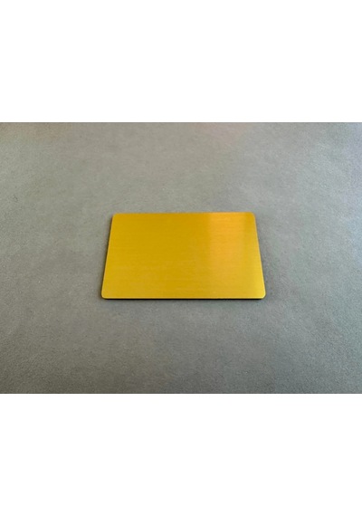 Gold Metal Nfc Kartvizit Ntag215 Temassız Nfc Kart 86 56 Mm, 540 B