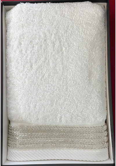 Leydi Home Cihangir Krem Havlu 50x90 Cm Krem