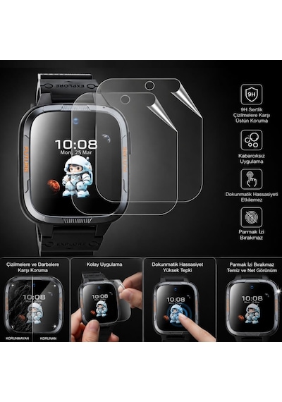 Honor Choice Kids Watch Plus İle Uyumlu Ekran Koruyucu Tpu 5504ahpq