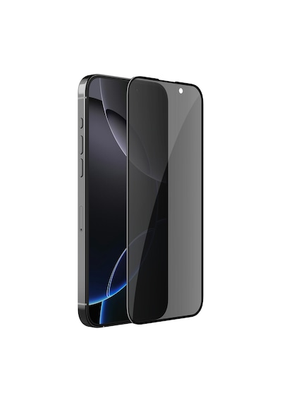 Apple Uyumlu   iPhone 16 Pro Görünmez Hayalet Tam Kaplayan Ekran Koruyucu Cam