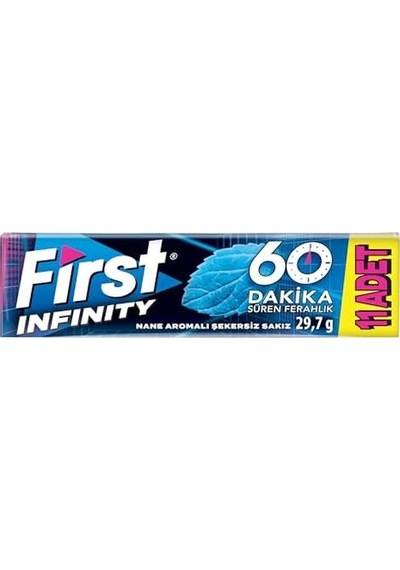 First Infinity 11s Stick Nane Aromalı Şekersiz Sakız 29,7 Gr