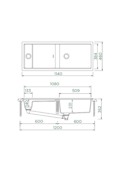 Schock Prepstation D-150 Day Granit Eviye Beyaz