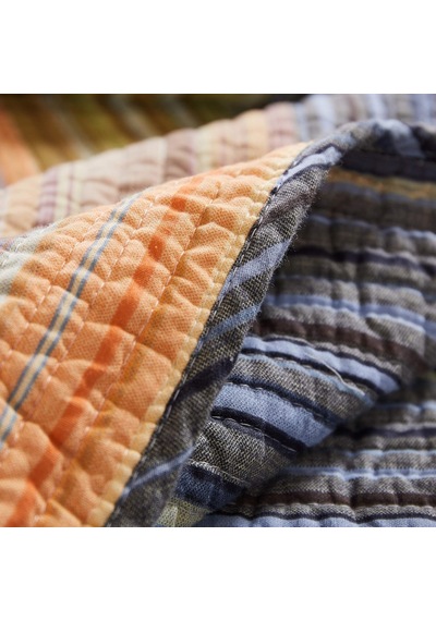 Greenland Home Katy Throw Blanket, Tam, Çok Aşamalı Çok Renkli