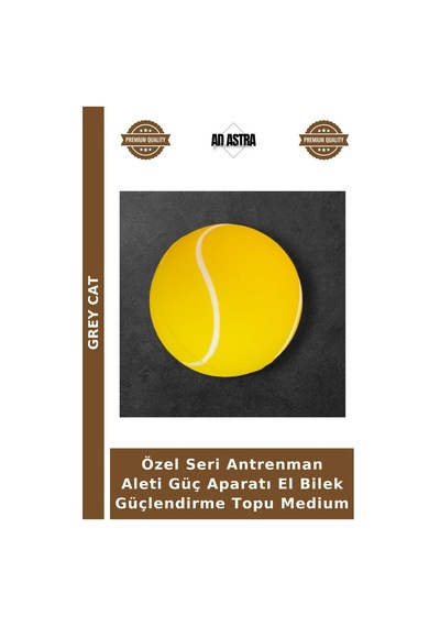 Özel Seri Antrenman Aleti Güç Aparatı El Bilek Güçlendirme Topu Medium