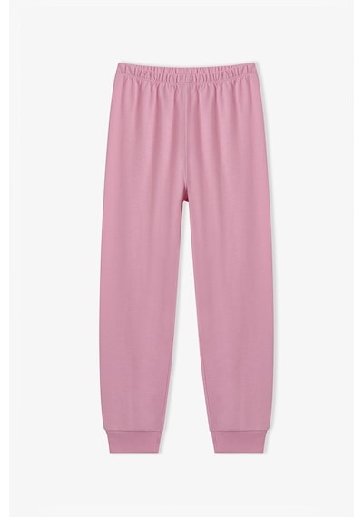 Penti Kız Çocuk Pembe Loving Unicorn Pamuklu Uzun Kollu Pijama Takımı