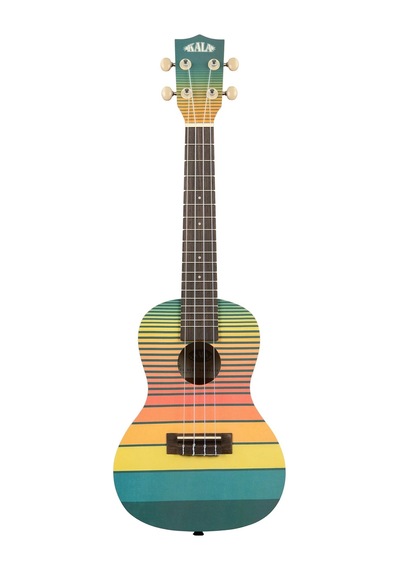 Kala Dawn Patrol Surfboard Concert Ukulele
