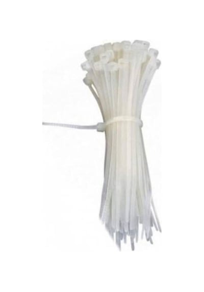 Plastik Cırt Kelepçe Beyaz 3,6x200 1 Pkt 100 Adet
