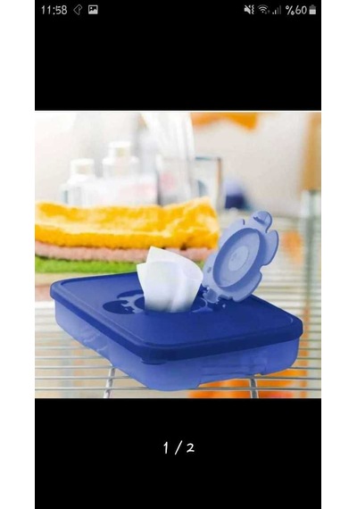 Tupperware Islak Mendil Kutusu N1142007 Lacivert