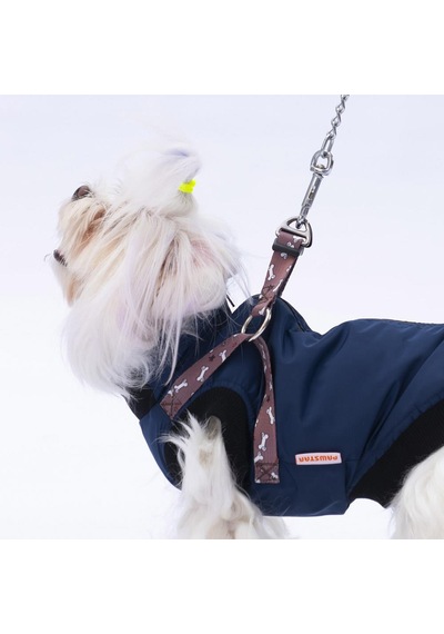 Lacivert Nuuk Yelek Köpek Yeleği Köpek Kıyafeti Köpek Yağmurluk