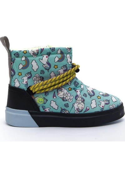Dudino 2w89c317 Teddy Unicorn Çocuk Kar Bot 2W89C317-R13460 Mavi
