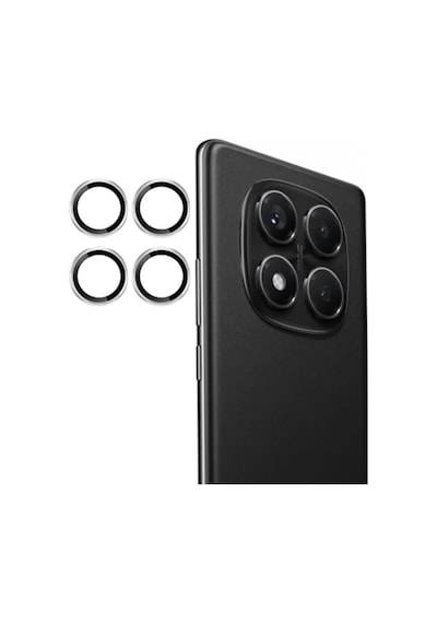 Note 14 Pro 4g Pvd Metal Kamera Lens - Gümüş