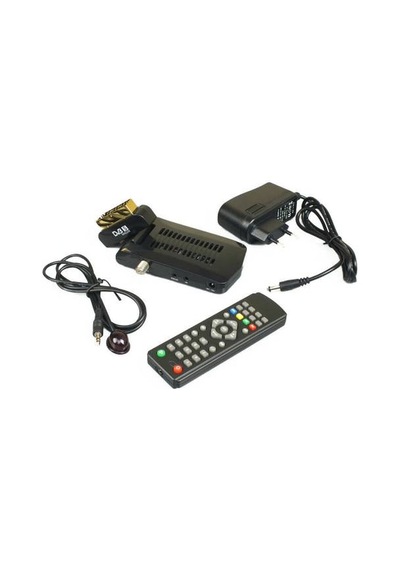 Scart Girişli Tüplü Tv Uyumlu Mini Uydu Alıcısı  Hazır Yüklü