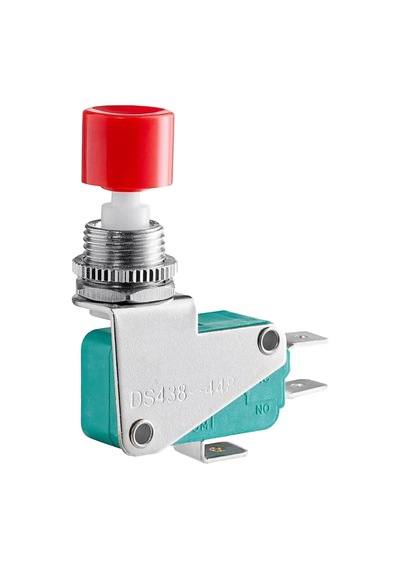Ic-176e Micro Switch Kırmızı Butonlu Ø12mm
