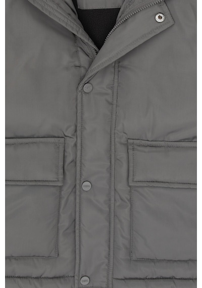 U.s. Polo Assn. Erkek Çocuk Gri Kaban 50312105-vr024 Gri