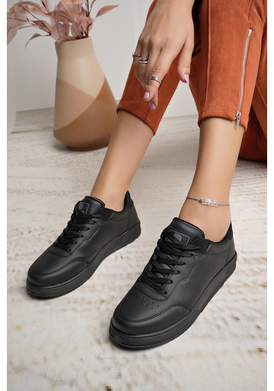 Nesilshoes Darkstep 158 Siyah Unisex Sneakers