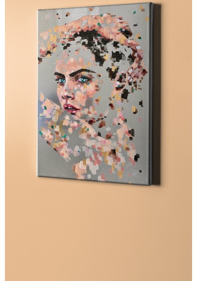 Webstyle Sayılarla Boyama Seti Kasnaklı Geçmişte Kalan 50 X 65 Cm