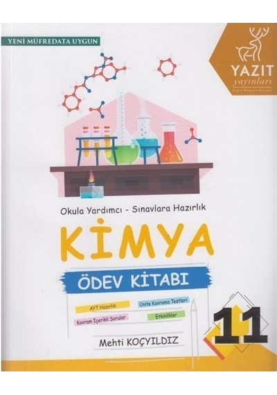 Yazıt 11.Sınıf Kimya Ödev Kitabı