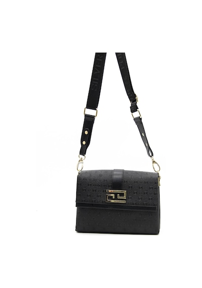 Silver & Polo Çapraz Çanta Kadın Silver&polo 1009-39556 Çapraz Bayan Çantası M46 Siyah-mat Siyah Null Siyah