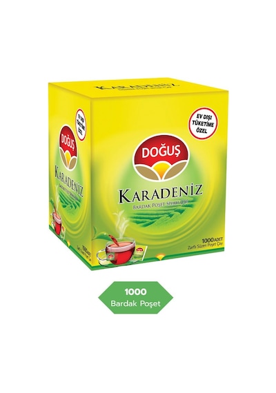 Karadeniz Süzen Poşet Çay 1000x2 Gr
