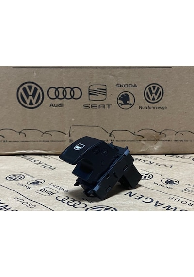 GOLF 7 2013-2016 ARKA SOL CAM AÇMA DÜĞMESİ TUŞU  5G0959855H