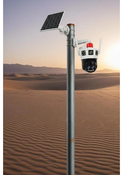 Okam 6010 4g E Sim Özellikli Solar 10x Optik Zoom Kamera