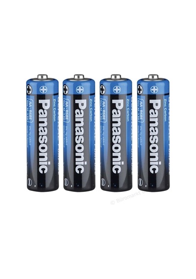 Panasonic 1.5 V Aa Kalem Pil 4 Adet Uzun Ömürlü Tek Kullanımlık Cihazlar İçin Güç