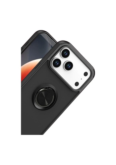 Apple İphone 17 Pro Max Montreal Yüzüklü Silikon Kapak