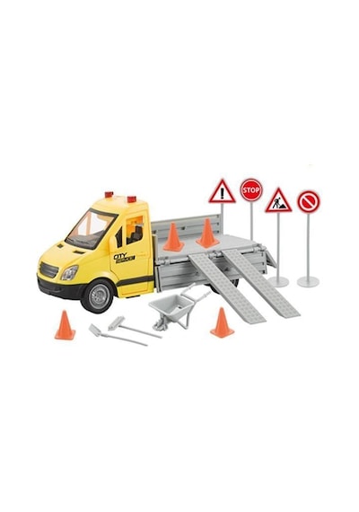 Ctoy 1:16 Sesli Ve Işıklı Yol Tamir Ve Bakım Aracı Çok Renkli